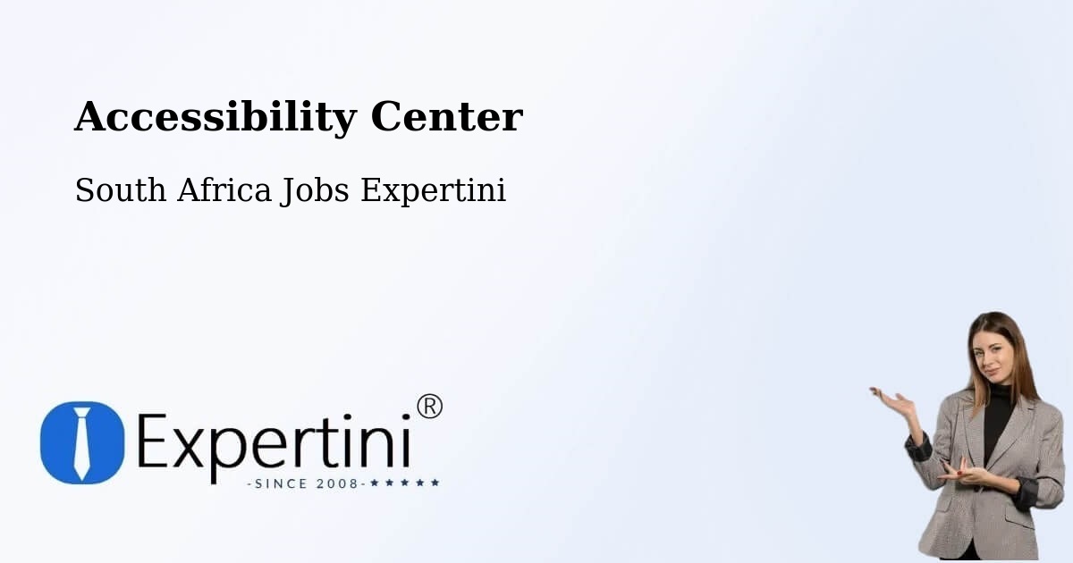 Accessibility Statement – Bethlehem - South Africa Jobs Expertini