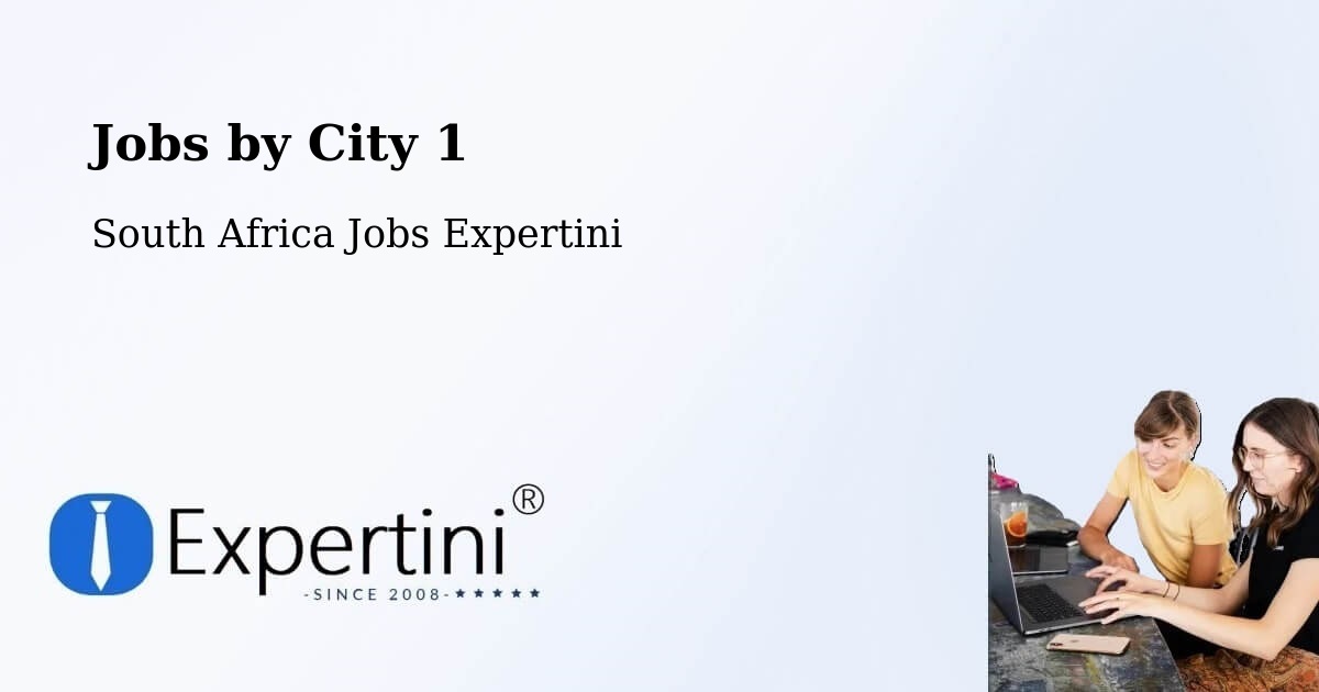 City Jobs in South Africa - Expertini